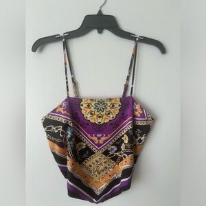 Crave Fame crop top size large
